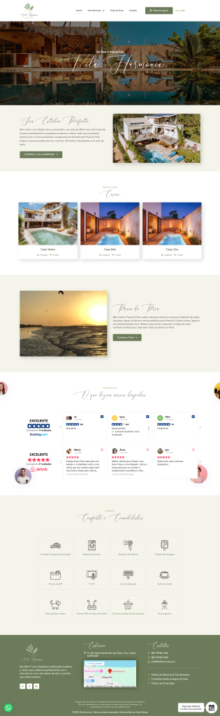 Criação de Site Vila Harmonia