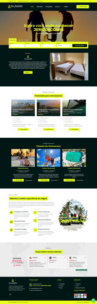 Criação de Site Vila Rasante