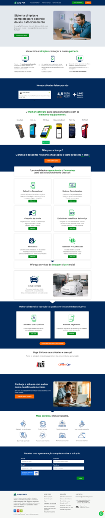 Criação de Site e Otimização SEO e Pagespeed Jump Park